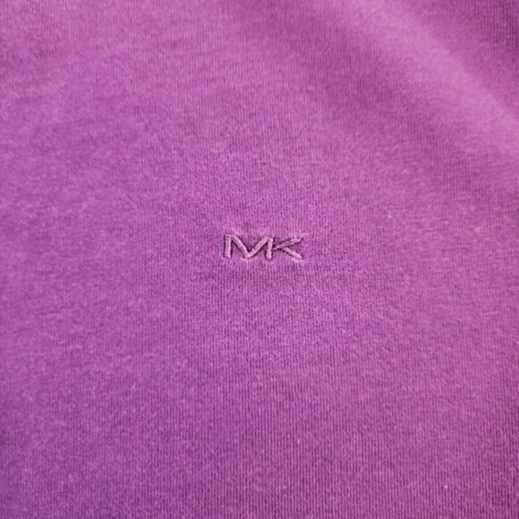 Michael Kors Men’s Plum Purple Polo Shirt Short Sleeve Size Large Y2K Old Money - Picture 9 of 16